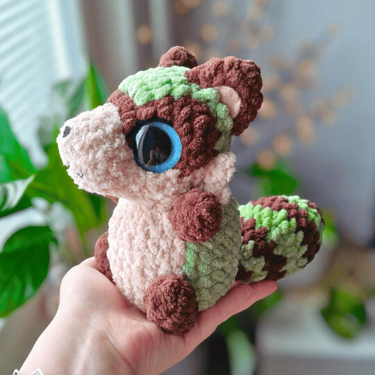 Chubby raccoon 35€